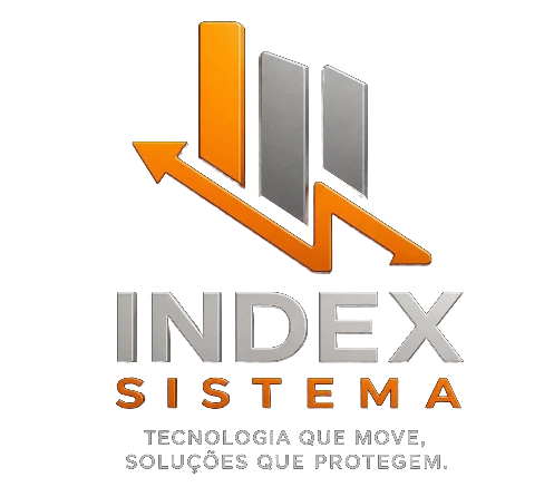Logótipo INDEX SISTEMA — Tecnologia que move, soluções que protegem.